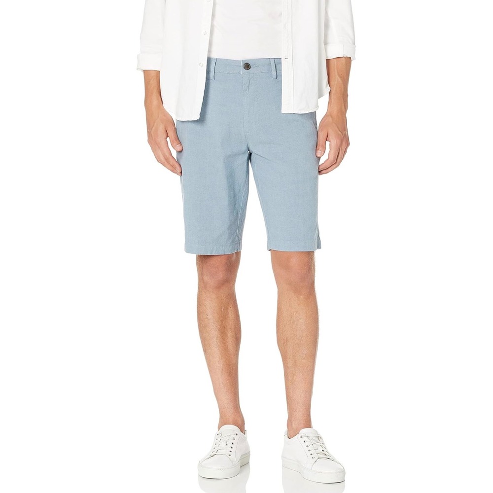 Amazon‎ Essentials Men's Slim-Fit 11" Lightweight Comfort Stretch Oxford Shorts